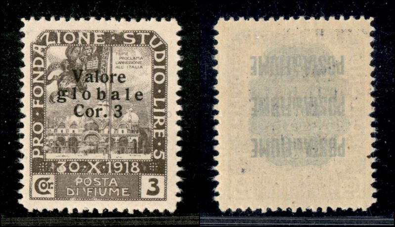 Italia / Occupazioni i Guerra Mondiale / Fiume / Posta Ordinaria