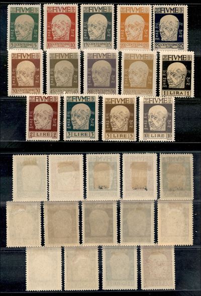 Italia / Occupazioni i Guerra Mondiale / Fiume / Posta Ordinaria