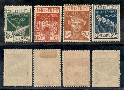 Italia / Occupazioni i Guerra Mondiale / Fiume / Posta Ordinaria