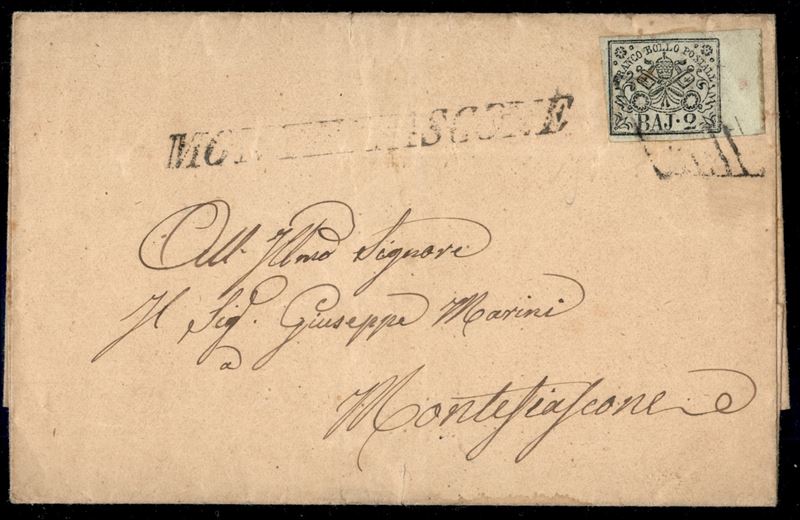 ITALIA / Antichi Stati Italiani / Stato pontificio / Posta ordinaria