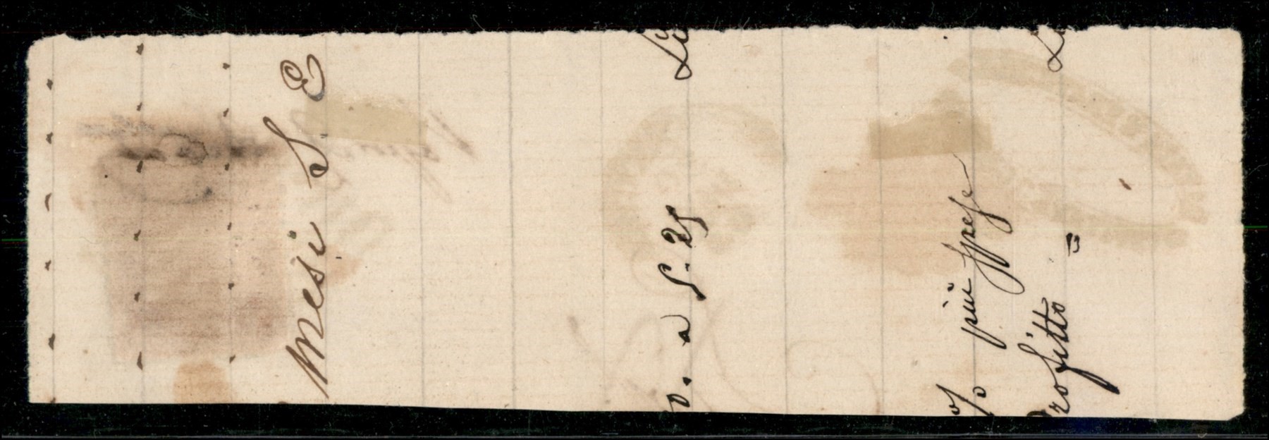 ITALIA / Antichi Stati Italiani / Stato pontificio / Posta ordinaria