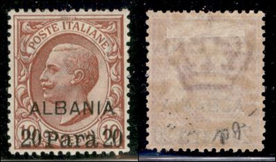 Italia / Uffici Postali All'estero / Levante / Albania / Posta Ordinaria