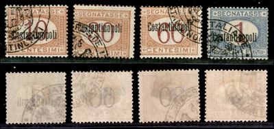Italia / Uffici Postali All'estero / Levante / Costantinopoli / Segnatasse