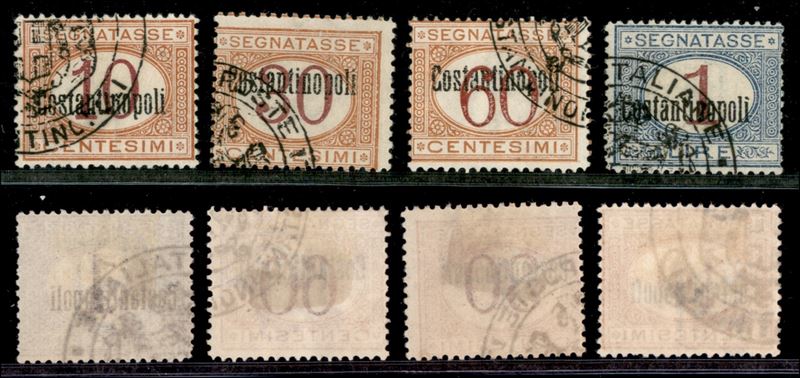 Italia / Uffici Postali All'estero / Levante / Costantinopoli / Segnatasse