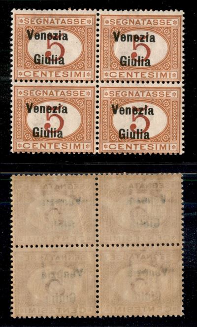 Italia / Occupazioni i Guerra Mondiale / Venezia Giulia / Segnatasse