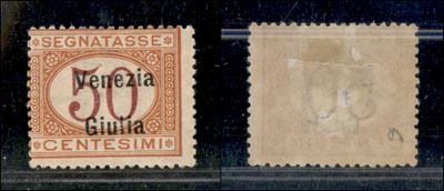 Italia / Occupazioni i Guerra Mondiale / Venezia Giulia / Segnatasse