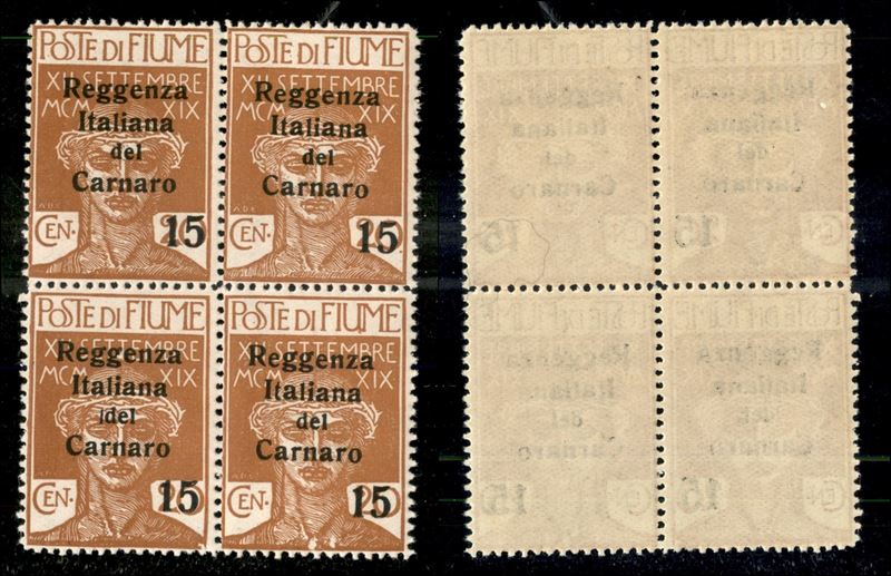 Italia / Occupazioni i Guerra Mondiale / Fiume / Posta Ordinaria