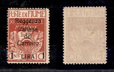 Italia / Occupazioni i Guerra Mondiale / Fiume / Posta Ordinaria