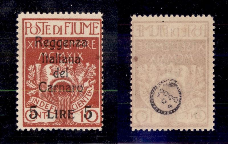 Italia / Occupazioni i Guerra Mondiale / Fiume / Posta Ordinaria