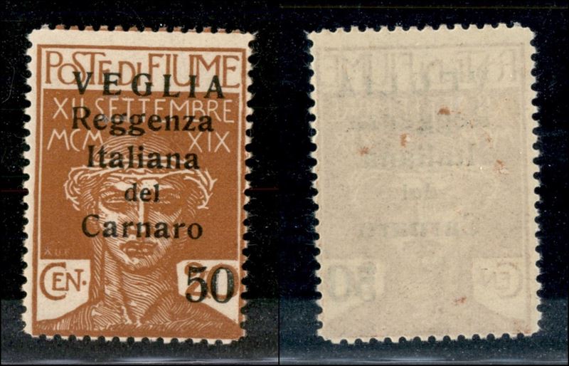 Italia / Occupazioni i Guerra Mondiale / Veglia / Posta Ordinaria