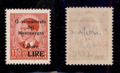 Italia / Occupazioni II Guerra Mondiale / Montenegro / Posta Ordinaria