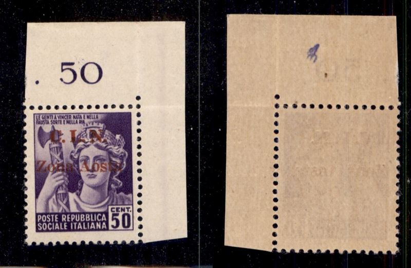 Italia / C.L.n. / Aosta / Posta Ordinaria