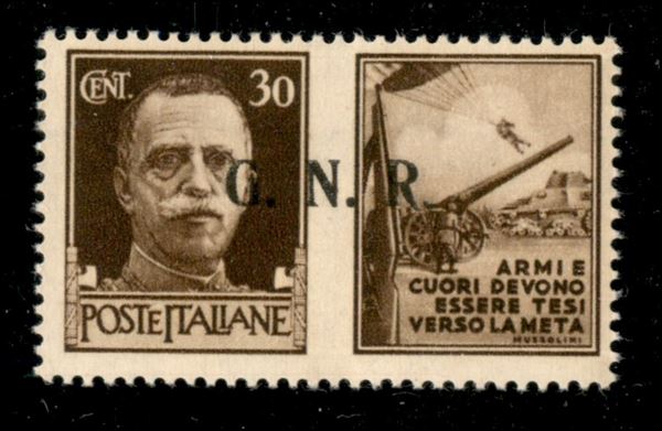 ITALIA / RSI / G.N.R. Brescia / Propaganda di Guerra