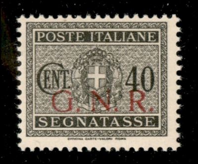 Italia / Rsi / G.n.r. Brescia / Segnatasse