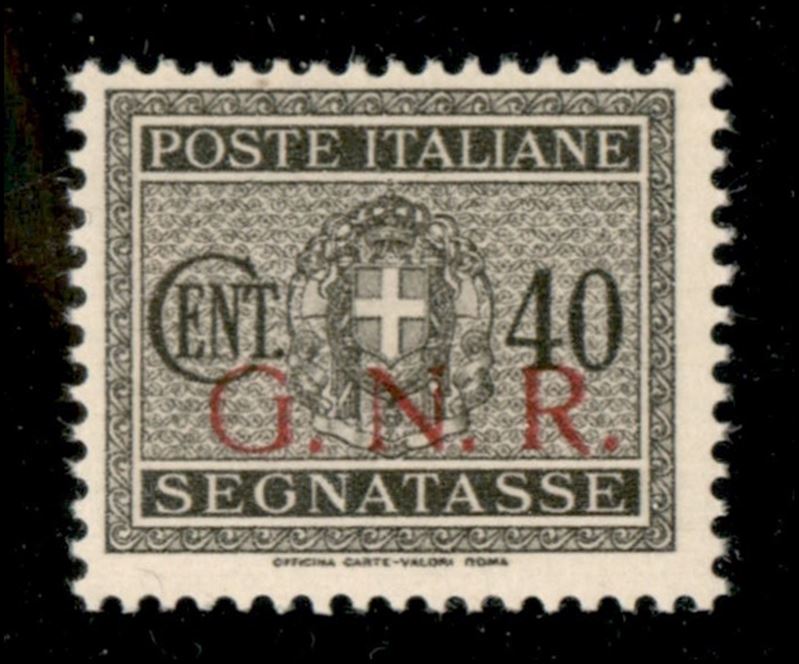 Italia / Rsi / G.n.r. Brescia / Segnatasse