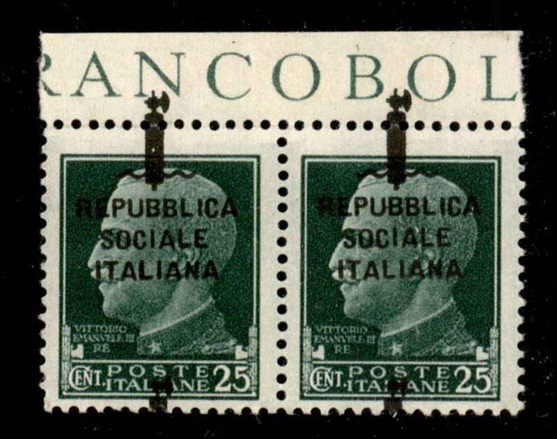 Italia / Rsi / Provvisori / Posta Ordinaria