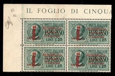 Italia / Rsi / Provvisori / Espressi