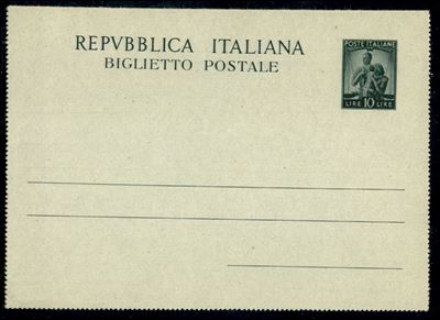 Italia / Repubblica / Posta Ordinaria