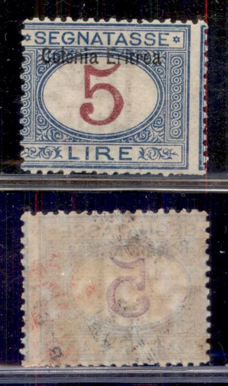 Italia / Colonie / Eritrea / Segnatasse