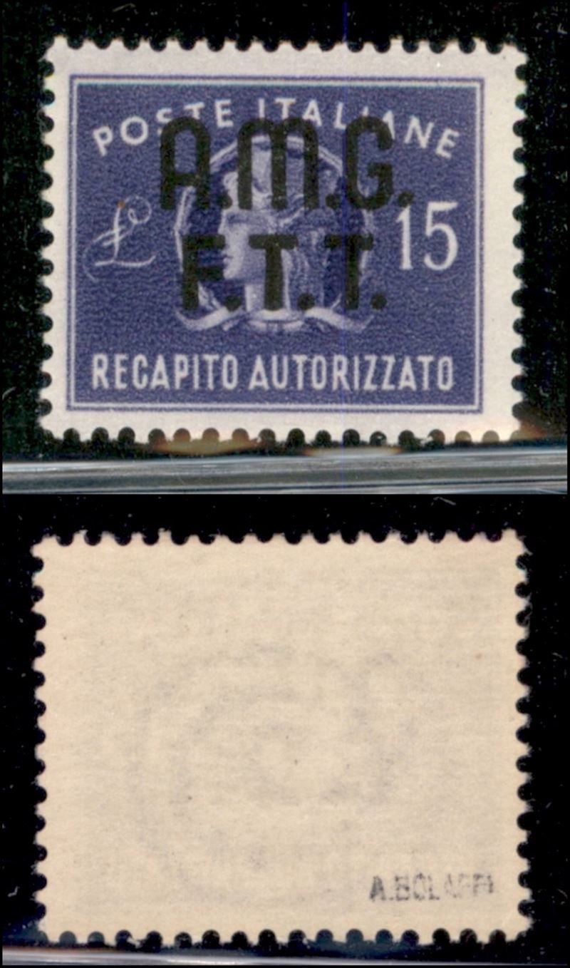 Italia / Trieste / Trieste Amg Ftt / Recapito Autorizzato