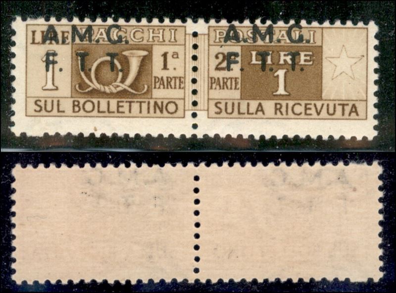 Italia / Trieste / Trieste Amg Ftt / Pacchi Postali