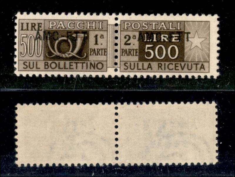 Italia / Trieste / Trieste Amg Ftt / Pacchi Postali