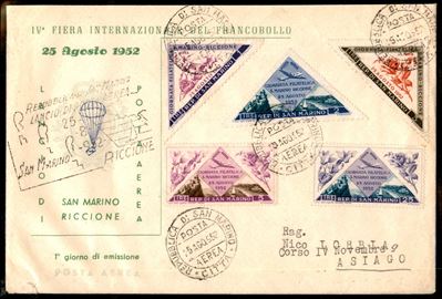 San Marino / Aerogrammi