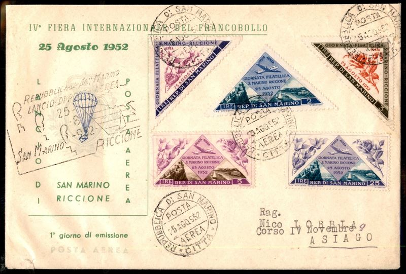 San Marino / Aerogrammi