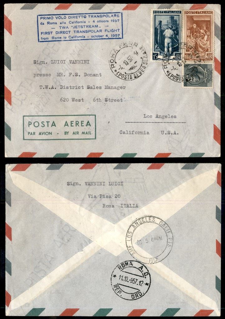 Italia / Repubblica / Aerogrammi