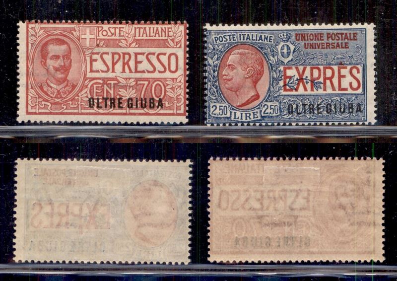 Italia / Colonie / Oltre Giuba / Espressi