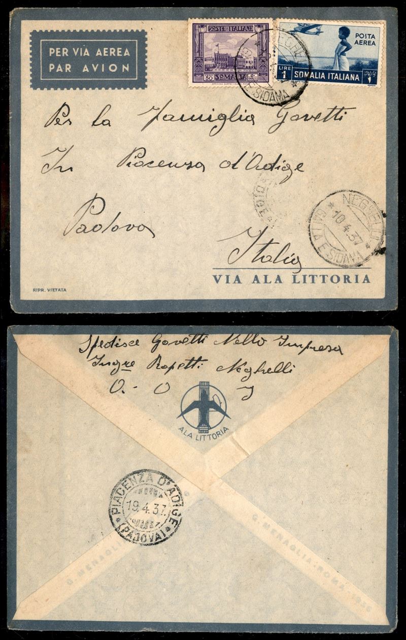Italia / Colonie / Africa Orientale Italiana / Aerogrammi