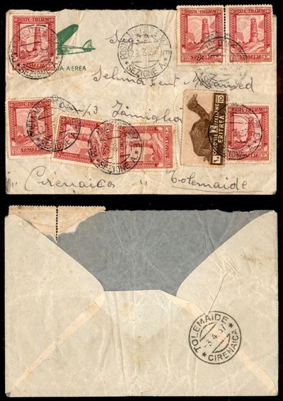 Italia / Colonie / Africa Orientale Italiana / Aerogrammi