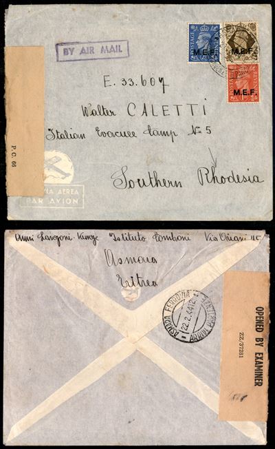 Italia / Occupazioni Straniere delle Colonie / Occupazione Britannica / M.e.f. / Posta Ordinaria