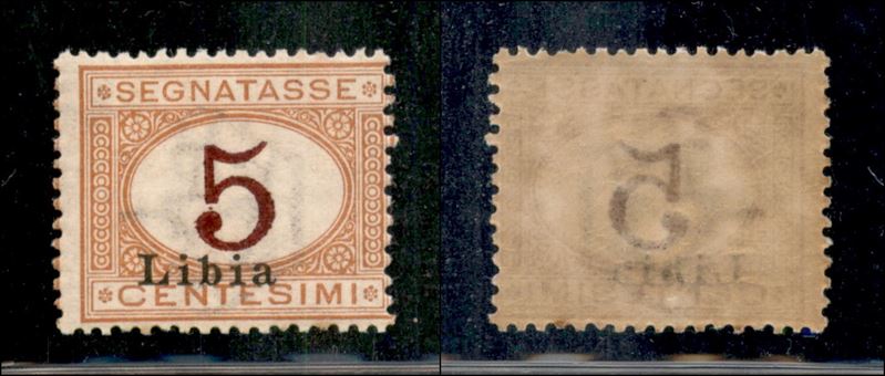Italia / Colonie / Libia / Segnatasse