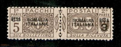 Italia / Colonie / Somalia / Pacchi Postali