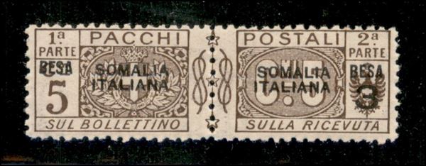 ITALIA / Colonie / Somalia / Pacchi postali