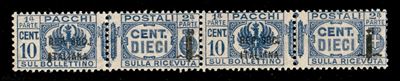 Italia / Rsi / Provvisori / Pacchi Postali