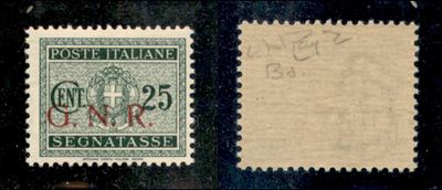 Italia / Rsi / G.n.r. Brescia / Segnatasse