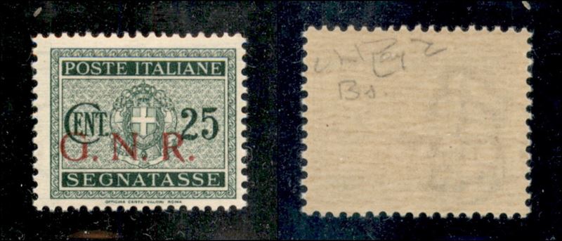Italia / Rsi / G.n.r. Brescia / Segnatasse