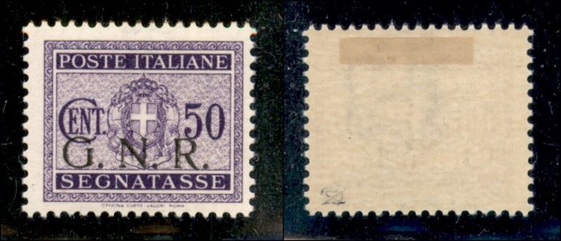 Italia / Rsi / G.n.r. Brescia / Segnatasse
