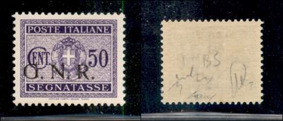 Italia / Rsi / G.n.r. Brescia / Segnatasse