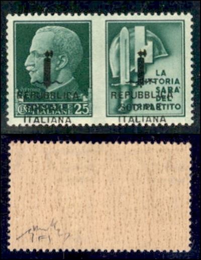 Italia / Rsi / Provvisori / Firenze / Propaganda di Guerra