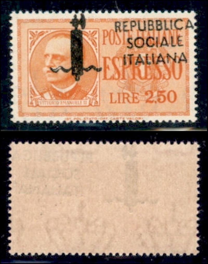 Italia / Rsi / Provvisori / Firenze / Espressi