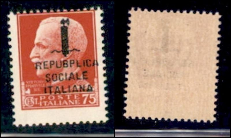 Italia / Rsi / Provvisori / Roma / Posta Ordinaria