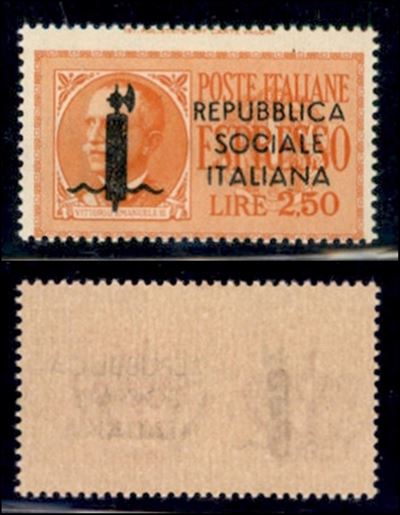 Italia / Rsi / Provvisori / Roma / Espressi