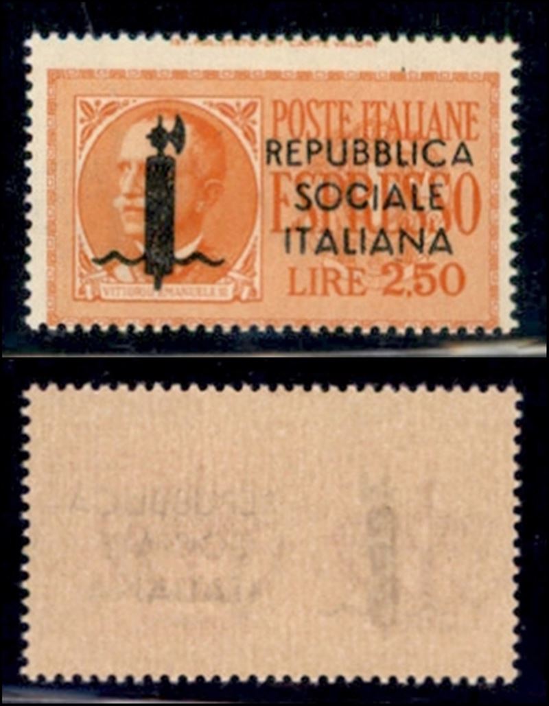 Italia / Rsi / Provvisori / Roma / Espressi
