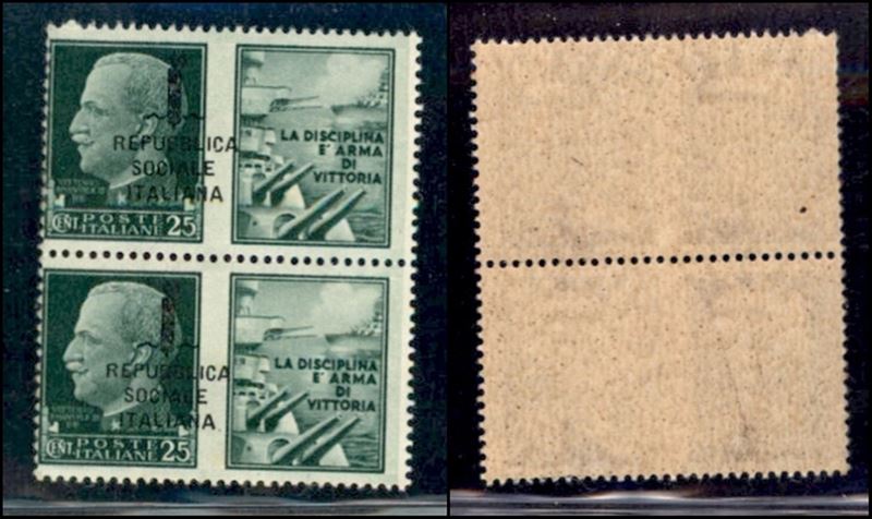 Italia / Rsi / Provvisori / Verona / Propaganda di Guerra