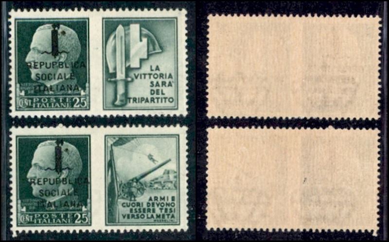 Italia / Rsi / Provvisori / Verona / Propaganda di Guerra