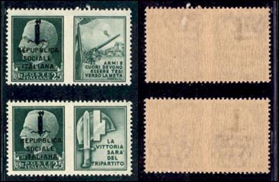 Italia / Rsi / Provvisori / Verona / Propaganda di Guerra