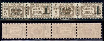 Italia / Rsi / Provvisori / Verona / Pacchi Postali